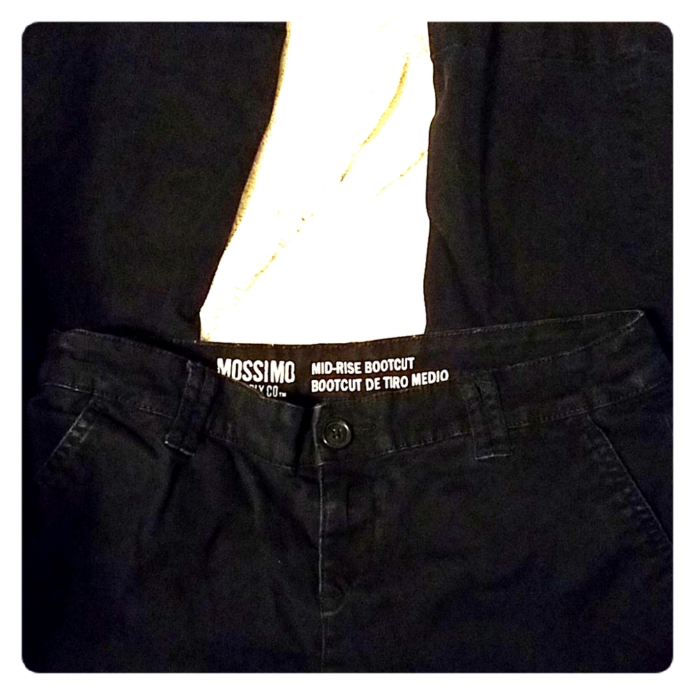 Black work pants